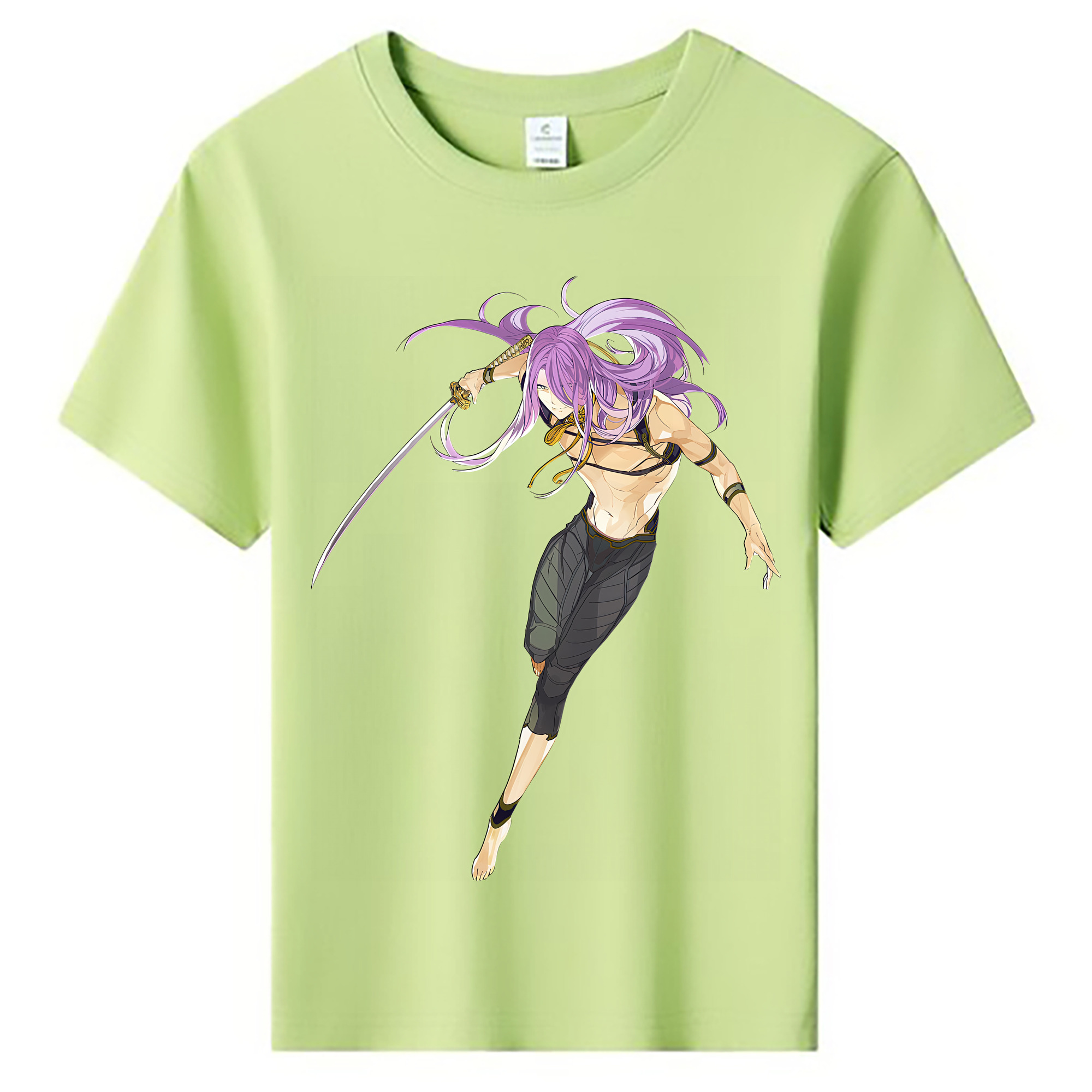 （画像用） 刀剣乱舞 Touken Ranbu 綿100％キッズTシャツ（フロントプリント）